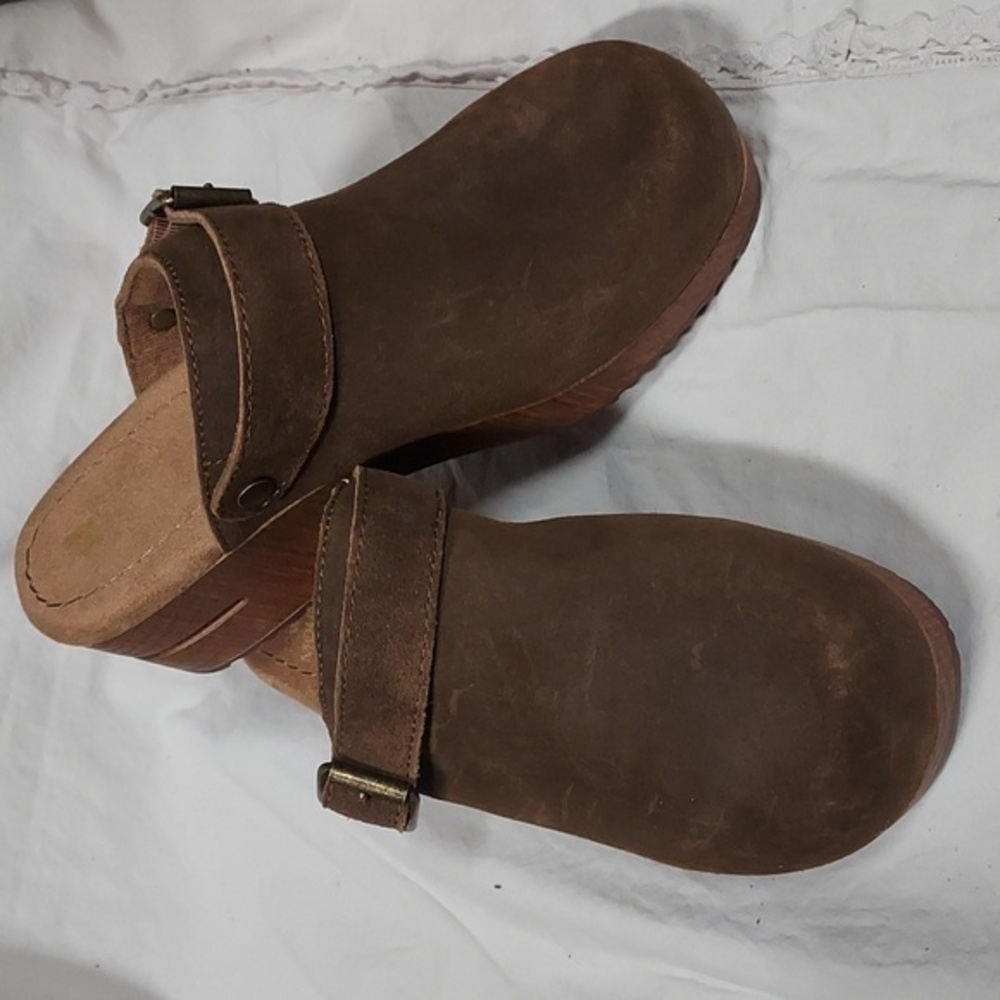 White Mountain Being Slingback Platform Clogs Siz… - image 1